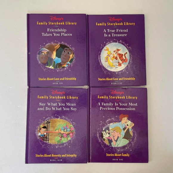 Toys Disney Family Story Book Library 4 Book Set Poshmark
